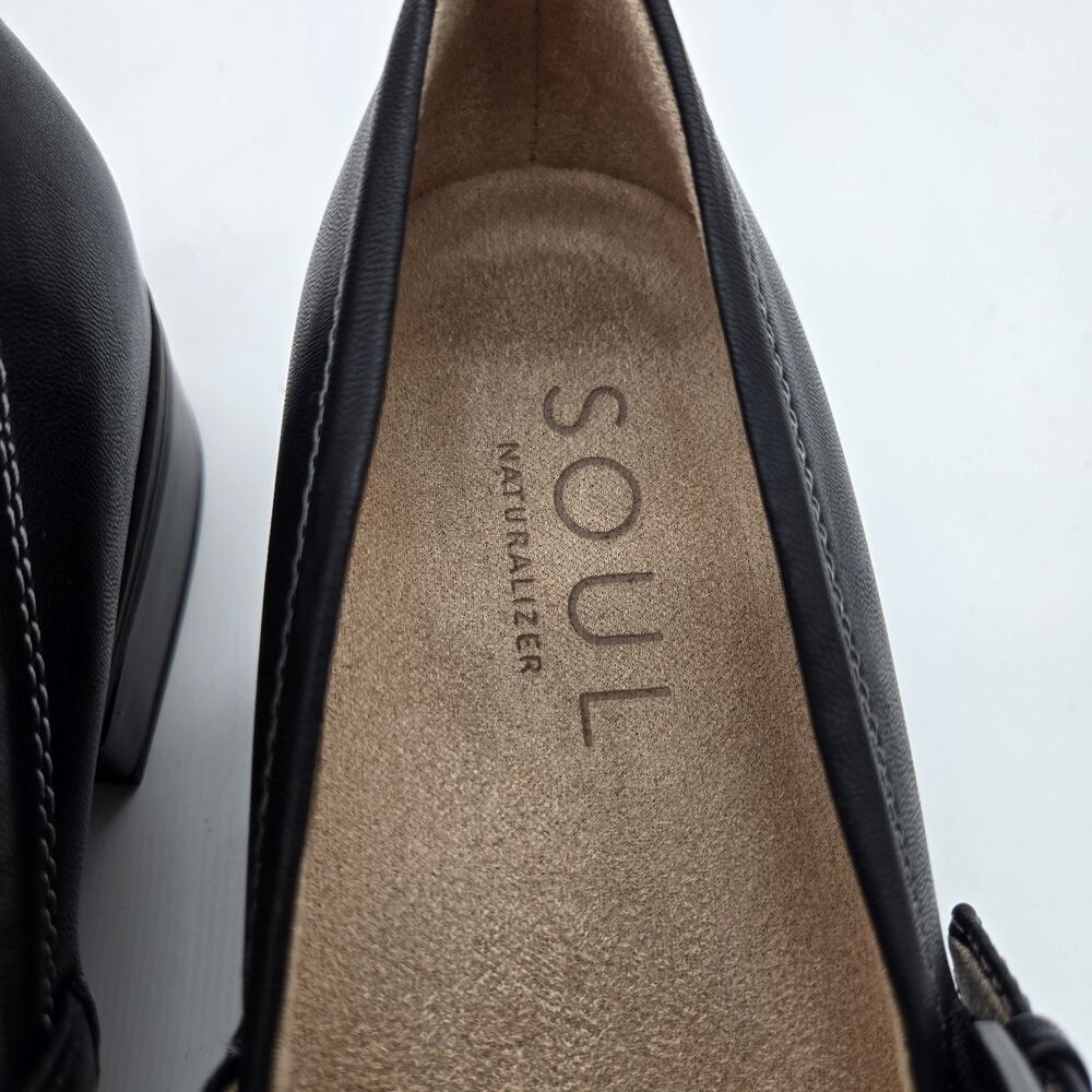 SOUL Naturalizer Womens Ramona Black Mary Jane Dress Shoes NEW! Sz 9 Coquette - Picture 9 of 11